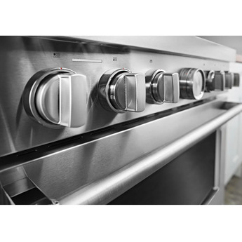 Kitchen Aid KitchenAid 36" Stainless Steel Commercial Style Dual Fuel Sealed Burner Range - — thumbnail 31