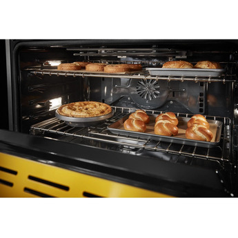 Kitchen Aid KitchenAid 36" Yellow Pepper Commercial Style Dual Fuel Sealed Burner Range - Co — thumbnail 2