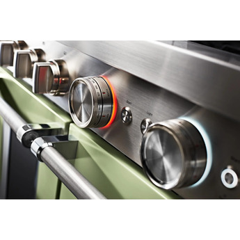 Kitchen Aid KitchenAid 48" Avocado Cream Commercial Style Dual Fuel Double Oven Sealed Burne — thumbnail 18