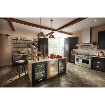 Kitchen Aid KitchenAid 48" Avocado Cream Commercial Style Dual Fuel Double Oven Sealed Burne — thumbnail 19