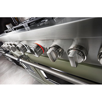 Kitchen Aid KitchenAid 48" Avocado Cream Commercial Style Dual Fuel Double Oven Sealed Burne — thumbnail 34