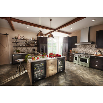 Kitchen Aid KitchenAid 48" Avocado Cream Commercial Style Dual Fuel Double Oven Sealed Burne — thumbnail 37