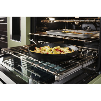 Kitchen Aid KitchenAid 48" Avocado Cream Commercial Style Dual Fuel Double Oven Sealed Burne — thumbnail 7