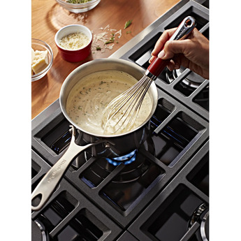 Kitchen Aid KitchenAid 48" Ink Blue Commercial Style Dual Fuel Double Oven Sealed Burner Ran — thumbnail 18