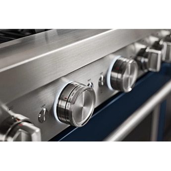 Kitchen Aid KitchenAid 48" Ink Blue Commercial Style Dual Fuel Double Oven Sealed Burner Ran — thumbnail 19