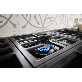 Kitchen Aid KitchenAid 48" Ink Blue Commercial Style Dual Fuel Double Oven Sealed Burner Ran — thumbnail 39