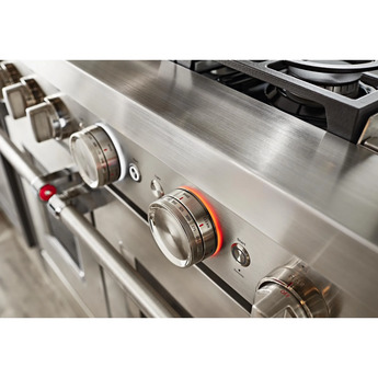Kitchen Aid KitchenAid 48" Stainless Steel Commercial Style Dual Fuel Double Oven Sealed Bur — thumbnail 34