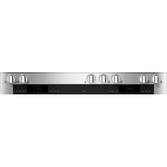 Miele HR19563LP G7000 Series 48 Inch Liquid Propane, Dual Fuel Double Oven Freestanding Range in Clean Touch Steel — thumbnail 5