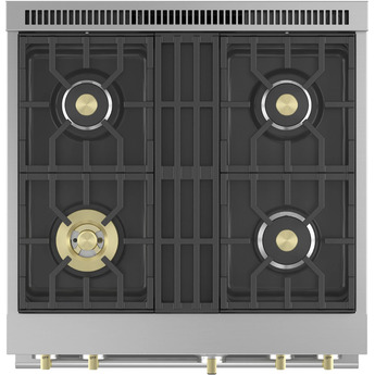 Monogram ZDP304NTSS 30 Inch Stainless Steel Dual Fuel Freestanding Range, in Stainless Steel — thumbnail 7