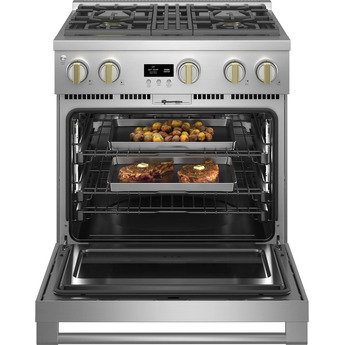 Monogram ZDP304NTSS 30 Inch Stainless Steel Dual Fuel Freestanding Range, in Stainless Steel — thumbnail 8
