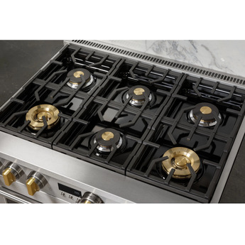Monogram ZDP364NDTSS 36 Inch Stainless Steel Dual Fuel Freestanding Range, in Stainless Steel — thumbnail 14