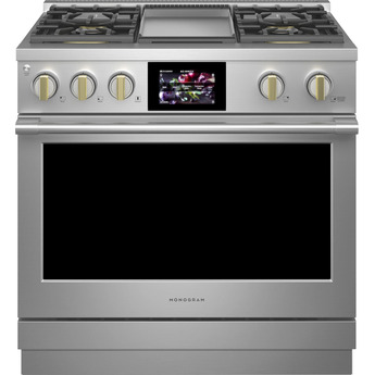 Monogram ZDP364NDTSS 36 Inch Stainless Steel Dual Fuel Freestanding Range, in Stainless Steel — thumbnail 24
