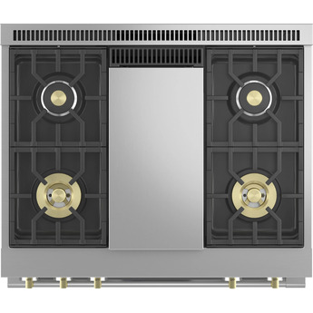 Monogram ZDP364NDTSS 36 Inch Stainless Steel Dual Fuel Freestanding Range, in Stainless Steel — thumbnail 25