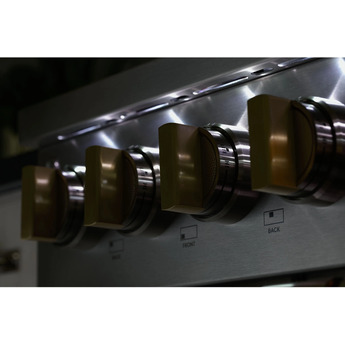 Monogram ZDP364NDTSS 36 Inch Stainless Steel Dual Fuel Freestanding Range, in Stainless Steel — thumbnail 3
