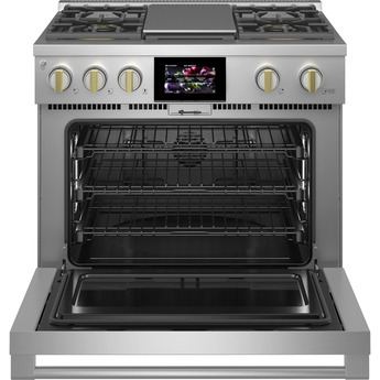 Monogram ZDP364NDTSS 36 Inch Stainless Steel Dual Fuel Freestanding Range, in Stainless Steel — thumbnail 34