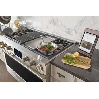 Monogram ZDP364NDTSS 36 Inch Stainless Steel Dual Fuel Freestanding Range, in Stainless Steel — thumbnail 4