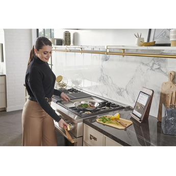 Monogram ZDP364NDTSS 36 Inch Stainless Steel Dual Fuel Freestanding Range, in Stainless Steel — thumbnail 6