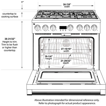 Monogram ZDP366NTSS 36 Inch Stainless Steel Dual Fuel Freestanding Range, in Stainless Steel — thumbnail 10