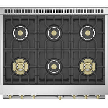 Monogram ZDP366NTSS 36 Inch Stainless Steel Dual Fuel Freestanding Range, in Stainless Steel — thumbnail 8