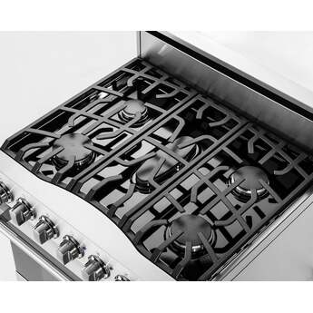 Viking RVDR33025BSSLP 3 Series 30 Inch Stainless Steel Dual Fuel Convection Freestanding Range — thumbnail 20
