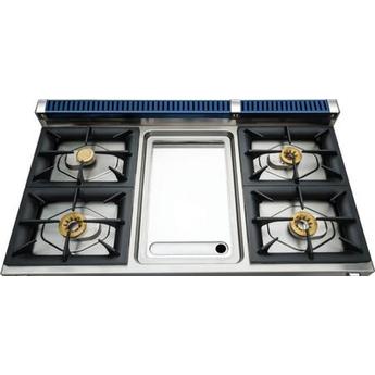 Viking TVDR4814GKA Tuscany Series 48 Inch Kalamata Red Dual Fuel Convection Double Oven Freestanding Range — thumbnail 2