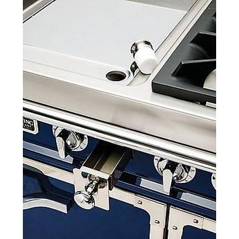 Viking TVDR4814GRE Tuscany Series 48 Inch Reduction Red Dual Fuel Convection Double Oven Freestanding Range — thumbnail 3