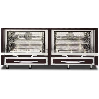Viking TVDR6616IPG Tuscany Series 66 Inch Pacific Grey Induction Dual Fuel Convection Double Oven Freestanding Range — thumbnail 5