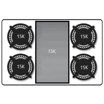 Viking VDR5364GAG 5 Series 36 Inch Arctic Grey Dual Fuel Convection Freestanding Range — thumbnail 2