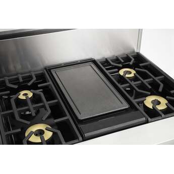 Viking VDR73626BDGLP  7 Series 36 Inch Damascus Grey Dual Fuel Convection Freestanding Range — thumbnail 13