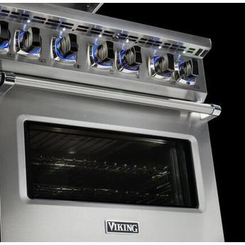 Viking VDR73626BRELP  7 Series 36 Inch Reduction Red Dual Fuel Convection Freestanding Range — thumbnail 3