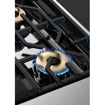 Viking VDR74826GSB 7 Series 48 Inch Slate Blue Dual Fuel Convection Double Oven Freestanding Range — thumbnail 10