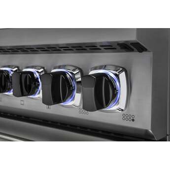 Viking VDR74828BSBLP  7 Series 48 Inch Slate Blue Dual Fuel Convection Double Oven Freestanding Range — thumbnail 17