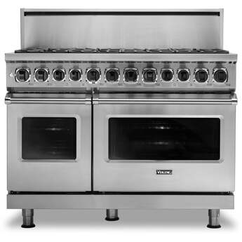 Viking VDR74828BSBLP  7 Series 48 Inch Slate Blue Dual Fuel Convection Double Oven Freestanding Range — thumbnail 7