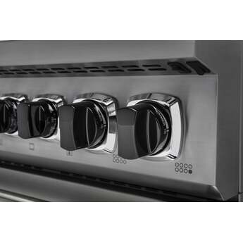 Viking VDR74828BSS 7 Series 48 Inch Stainless Steel Dual Fuel Convection Double Oven Freestanding Range — thumbnail 5