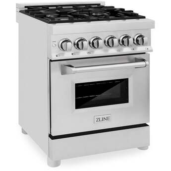 Z Line ZLINE RA24 24 Inch Stainless Steel Gas Freestanding Range, in Stainless Steel — thumbnail 13