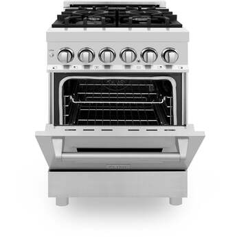 Z Line ZLINE RA24 24 Inch Stainless Steel Gas Freestanding Range, in Stainless Steel — thumbnail 6