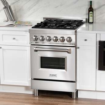 Z Line ZLINE RA24 24 Inch Stainless Steel Gas Freestanding Range, in Stainless Steel — thumbnail 7