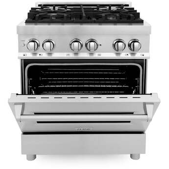 Z Line ZLINE RA30 30 Inch Stainless Steel Dual Fuel Convection Freestanding Range — thumbnail 10