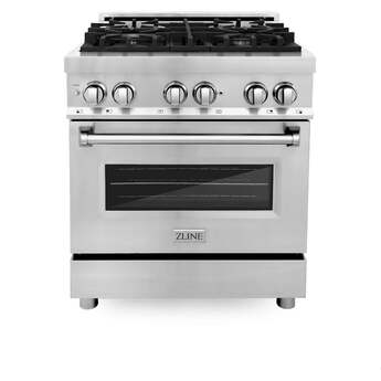 Z Line ZLINE RA30 30 Inch Stainless Steel Dual Fuel Convection Freestanding Range — thumbnail 17