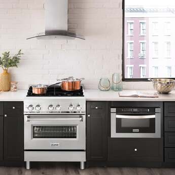 Z Line ZLINE RA30 30 Inch Stainless Steel Dual Fuel Convection Freestanding Range — thumbnail 21