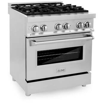 Z Line ZLINE RA30 30 Inch Stainless Steel Dual Fuel Convection Freestanding Range — thumbnail 24
