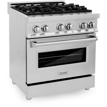 Z Line ZLINE RA30 30 Inch Stainless Steel Dual Fuel Convection Freestanding Range — thumbnail 27