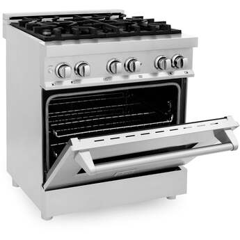 Z Line ZLINE RA30 30 Inch Stainless Steel Dual Fuel Convection Freestanding Range — thumbnail 6