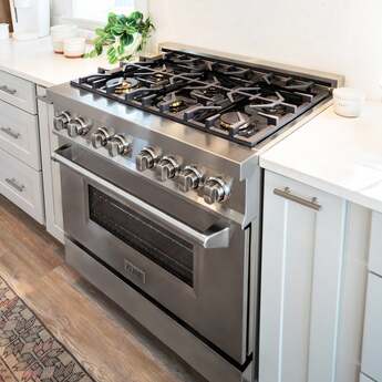 Z Line ZLINE RA36 36 Inch Stainless Steel Dual Fuel Convection Freestanding Range — thumbnail 15