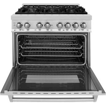 Z Line ZLINE RA36 36 Inch Stainless Steel Dual Fuel Convection Freestanding Range — thumbnail 34