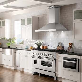 Z Line ZLINE RA48 48 Inch Stainless Steel Dual Fuel Convection Double Oven Freestanding — thumbnail 34