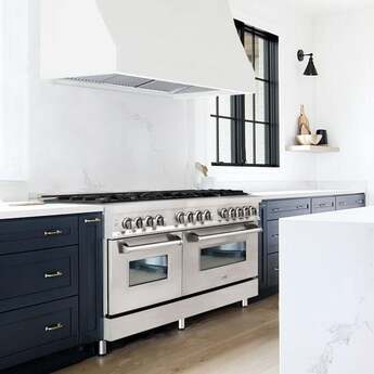 Z Line ZLINE RA60 60 Inch Natural Gas, Dual Fuel Double Oven Freestanding Range in Stai — thumbnail 45