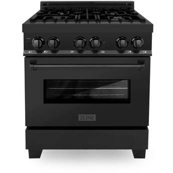 Z Line ZLINE RAB30 30 Inch Black Stainless Steel Gas Convection Freestanding Range — thumbnail 12