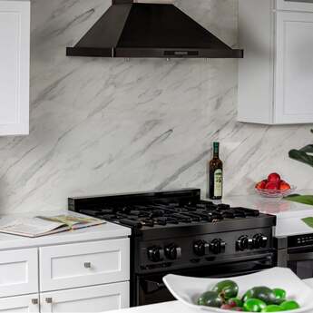 Z Line ZLINE RABBR30 30 Inch Black Stainless Steel Dual Fuel Freestanding Range, in Bla — thumbnail 2