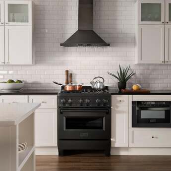 Z Line ZLINE RABBR30 30 Inch Black Stainless Steel Dual Fuel Freestanding Range, in Bla — thumbnail 20